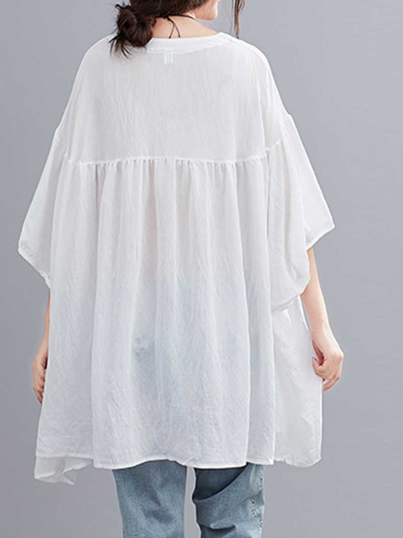 Endless Love Round Neck Cotton Top - Image 4