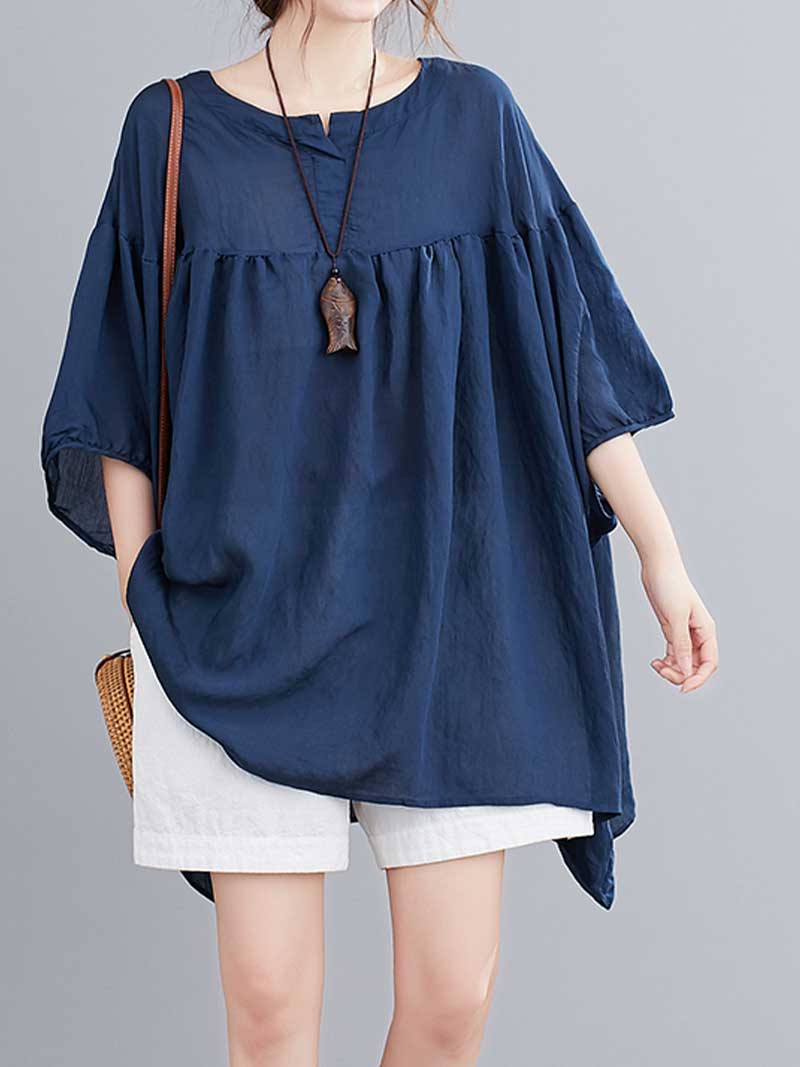 Endless Love Round Neck Cotton Top - Image 7