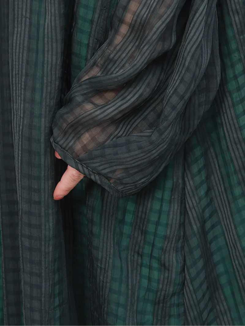 Women Stylish Long Sleeves Maxi Dress - Image 6