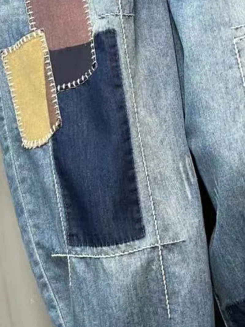 Just My Style Elastic Waist Harem Pants - Image 2