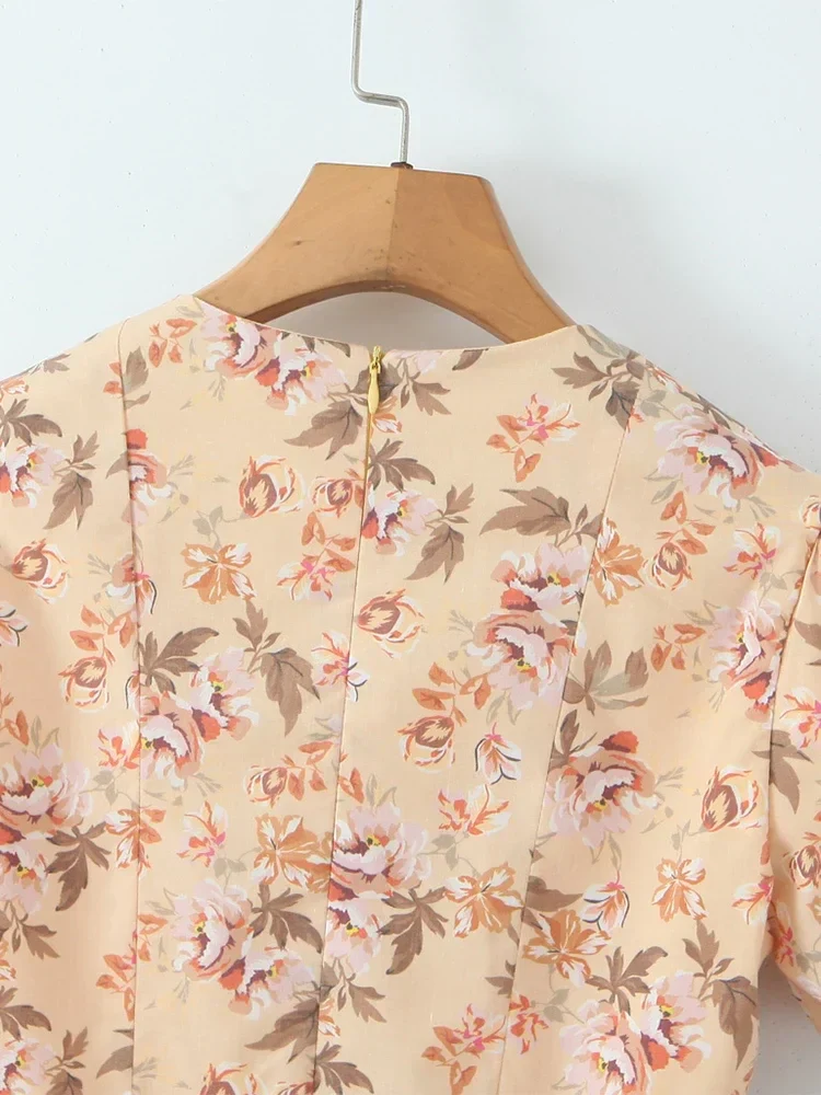 Falling Petals Mini Dress - Image 3