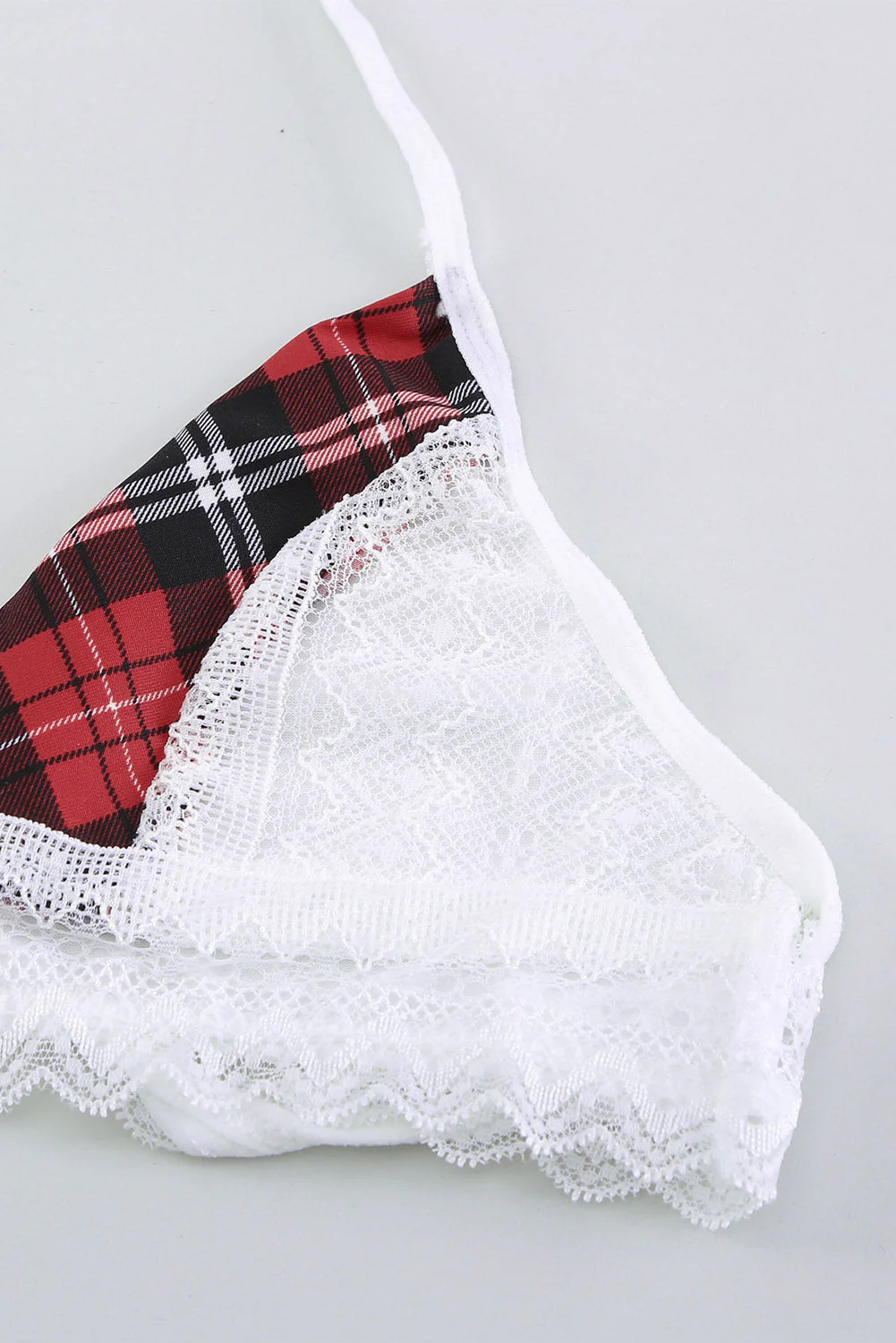 Fantasy Plaid Student Uniform - Image 15