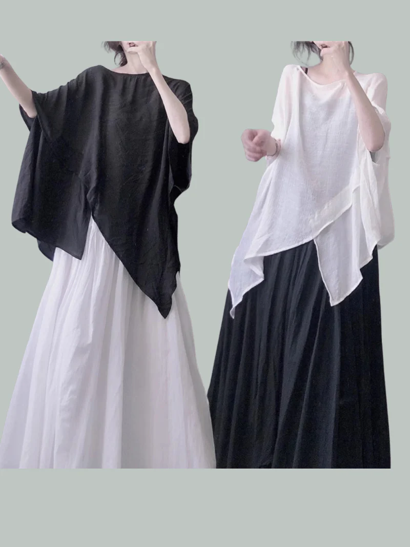 Fashionable Cool Summer Large Size Tops - Image 7