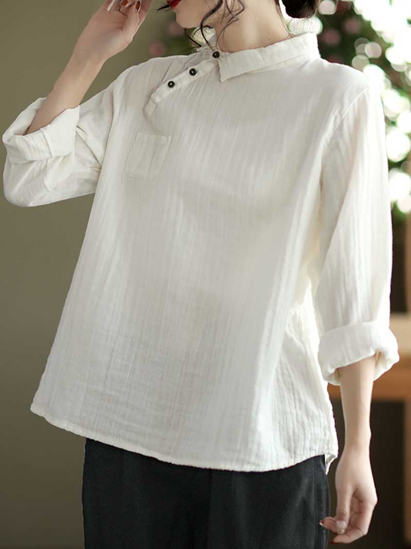 Feel The Heart Double-Layer Cotton Top - Image 5