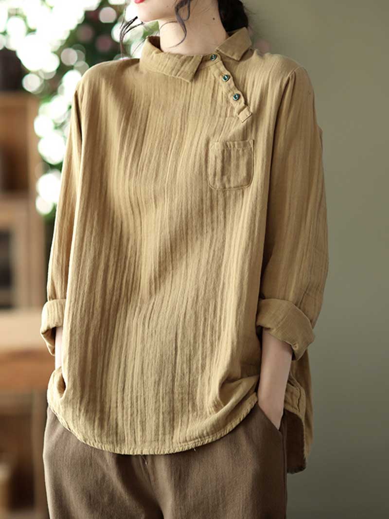 Feel The Heart Double-Layer Cotton Top - Image 7
