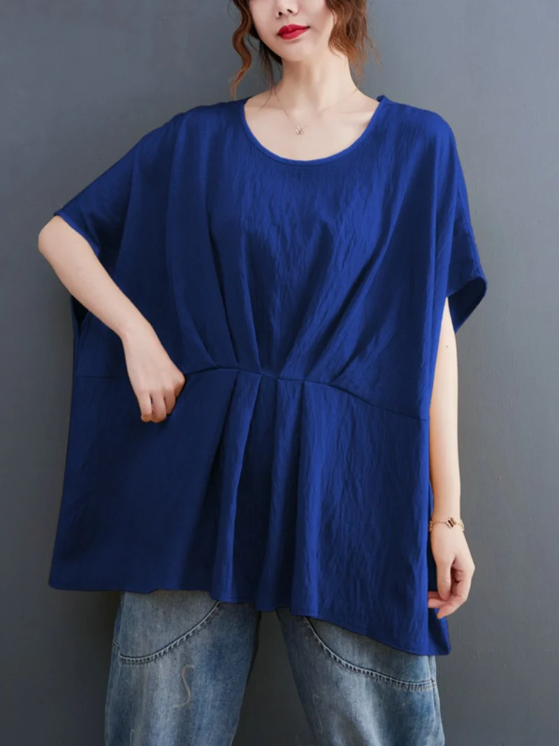 Feel The Heart Cotton Round Neck Top - Image 8