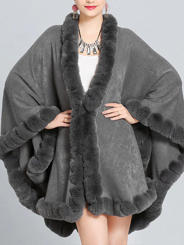 Fine Fancy Poncho Plus Size Cape Cardigan - Image 3