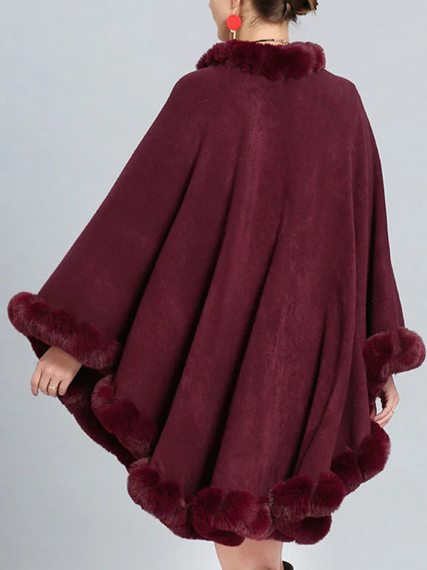 Fine Fancy Poncho Plus Size Cape Cardigan - Image 9
