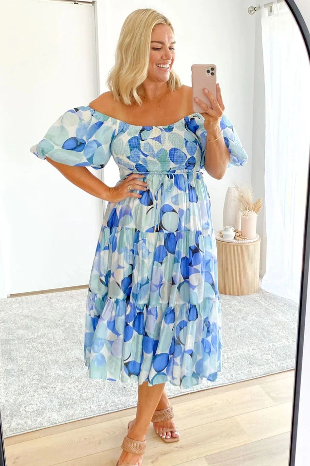 Flossy Midi Dress - Image 10