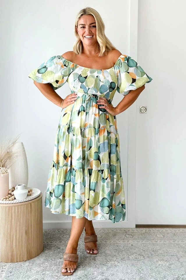Flossy Midi Dress - Image 11