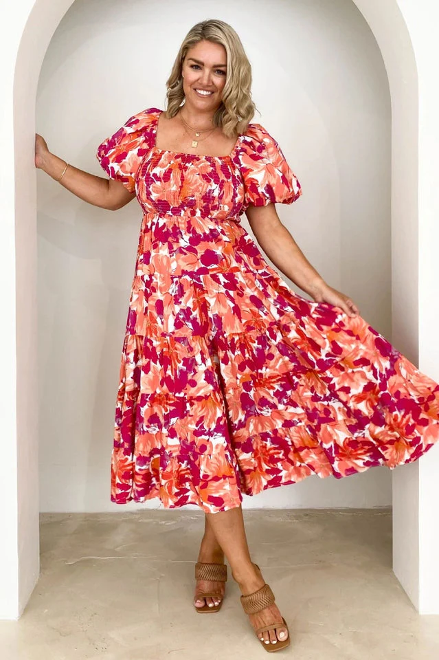 Flossy Midi Dress - Image 20