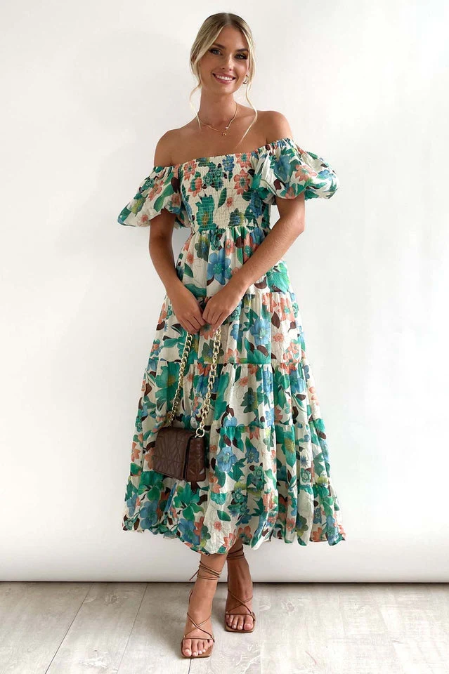 Flossy Midi Dress - Image 22