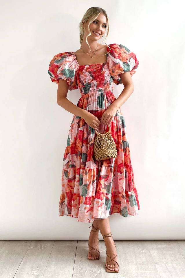 Flossy Midi Dress - Image 28