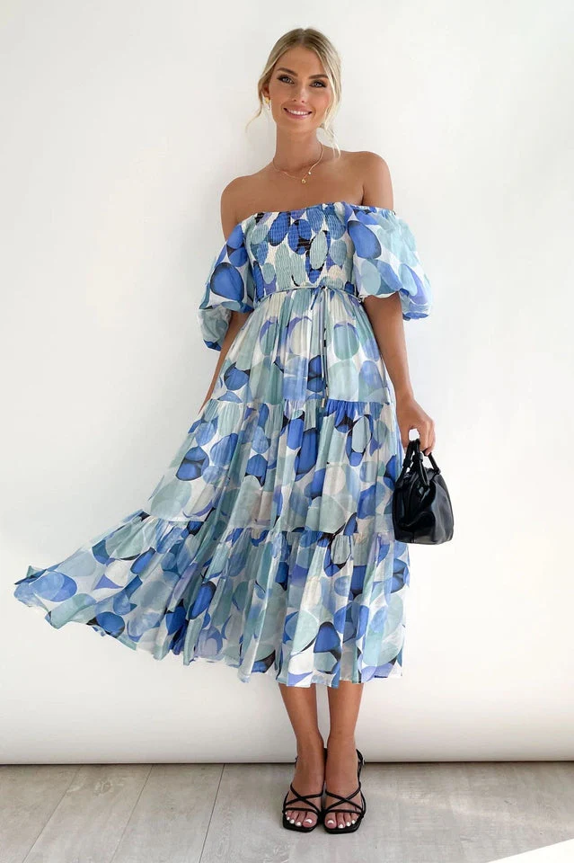 Flossy Midi Dress - Image 7