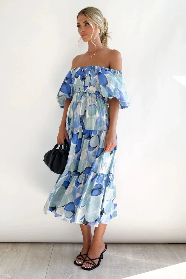 Flossy Midi Dress - Image 8