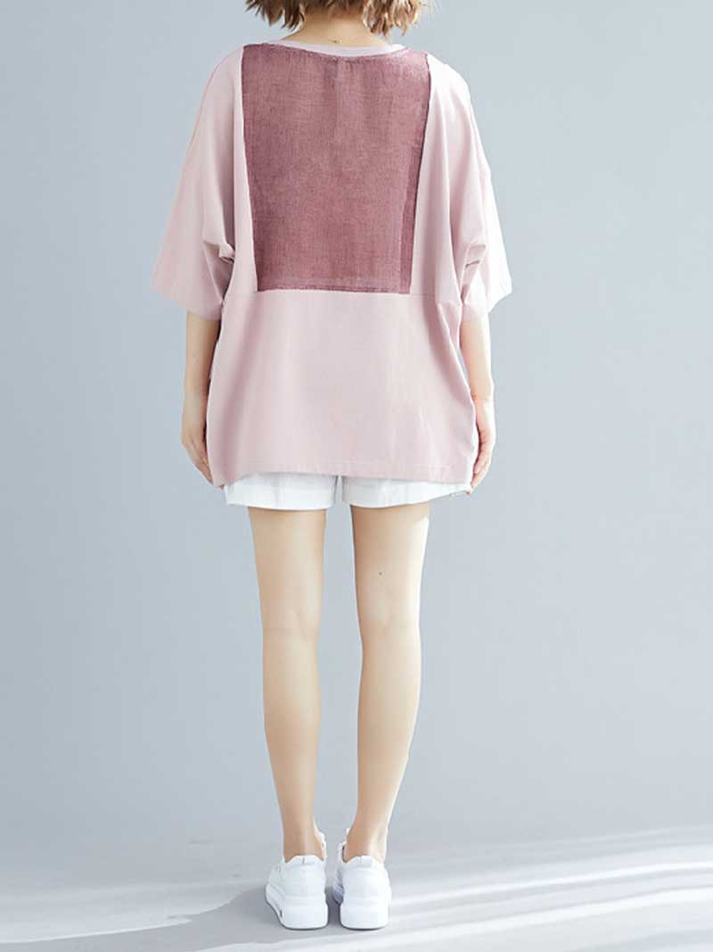 Foggy Day Round Neck Plain Top - Image 2
