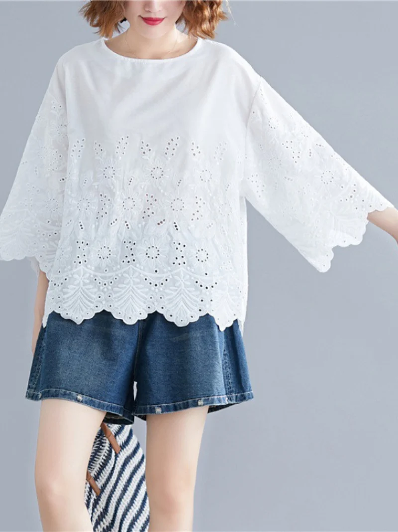 Game Of Love Round Neck Floral Top - Image 3
