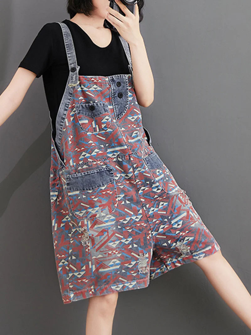 Gatina Details Romper Overall Dungarees - Image 3