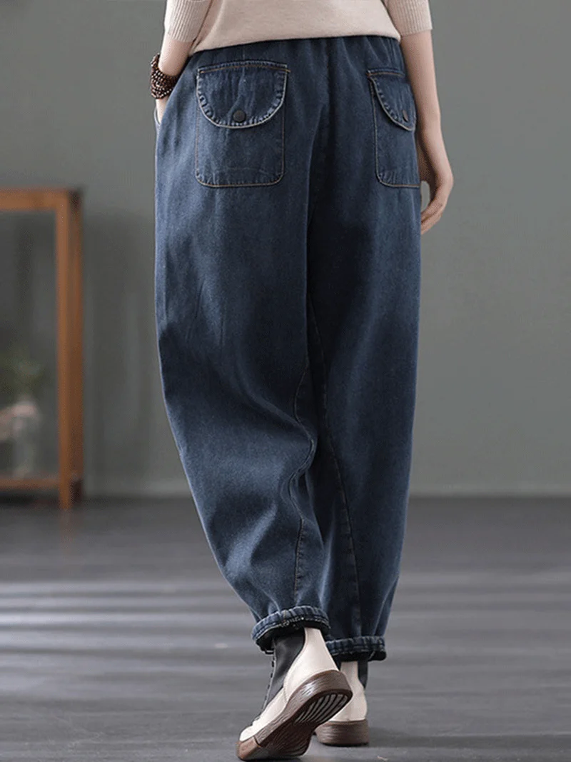Get It Right Women Denim Trouser Pant - Image 7
