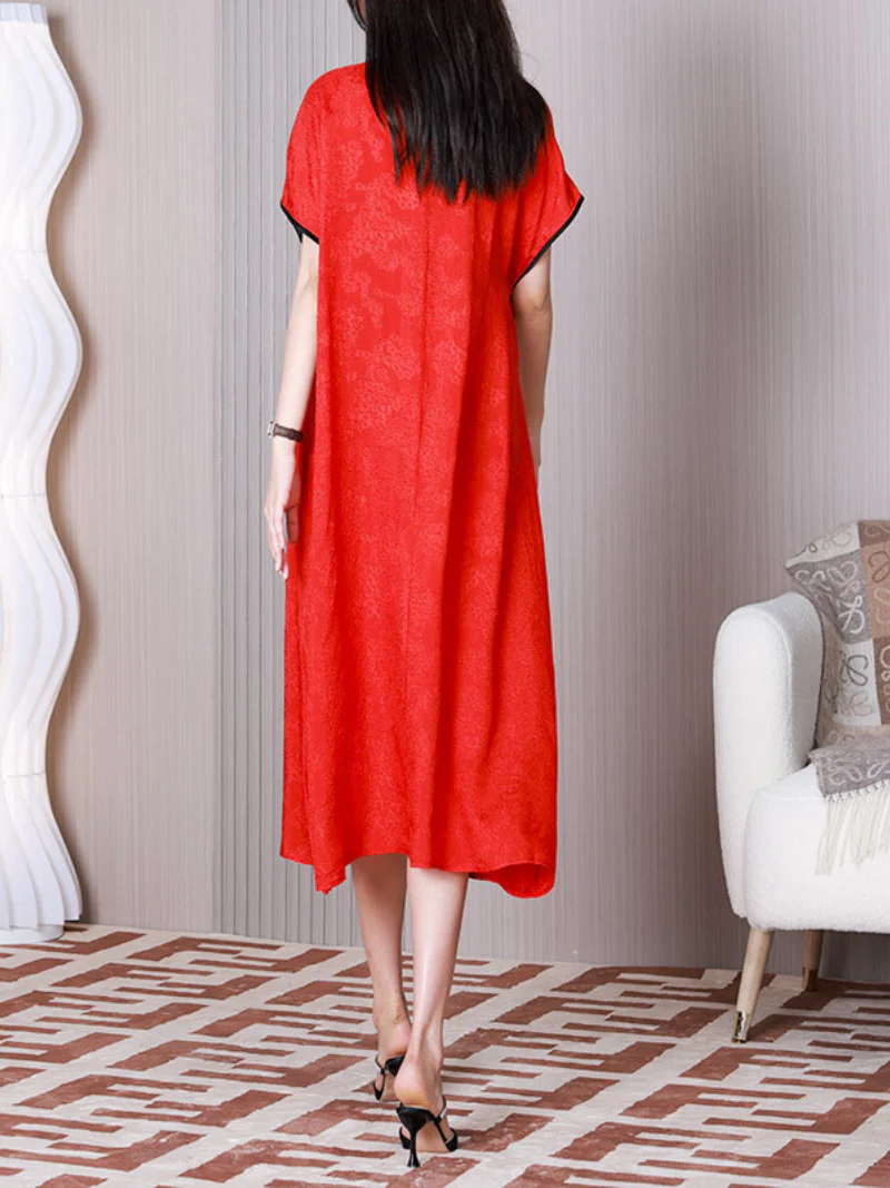 Give Me A Memory V-neck A-line Dress - Image 4