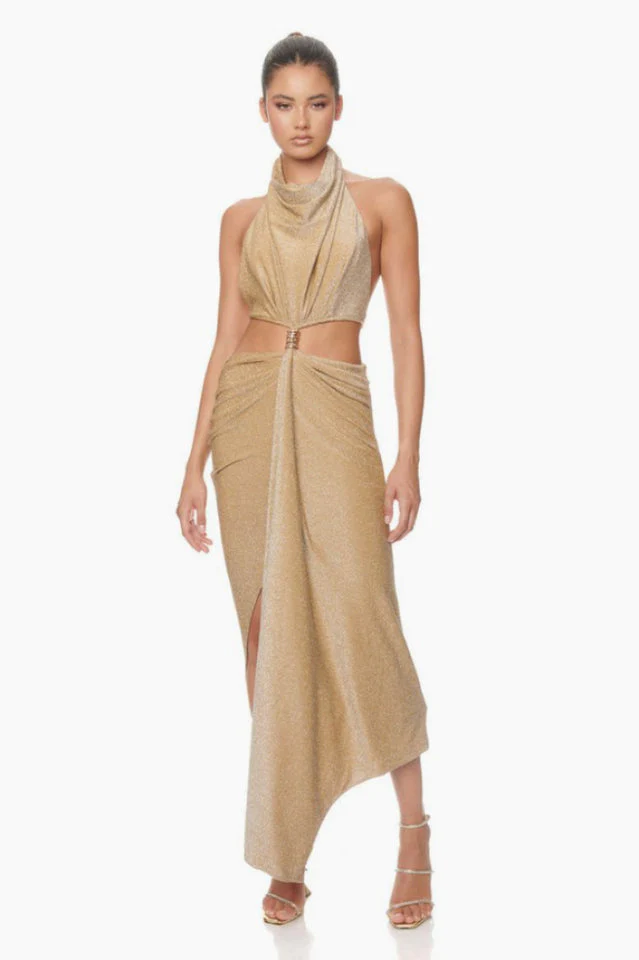 Gold Aphrodite Dress - Image 3