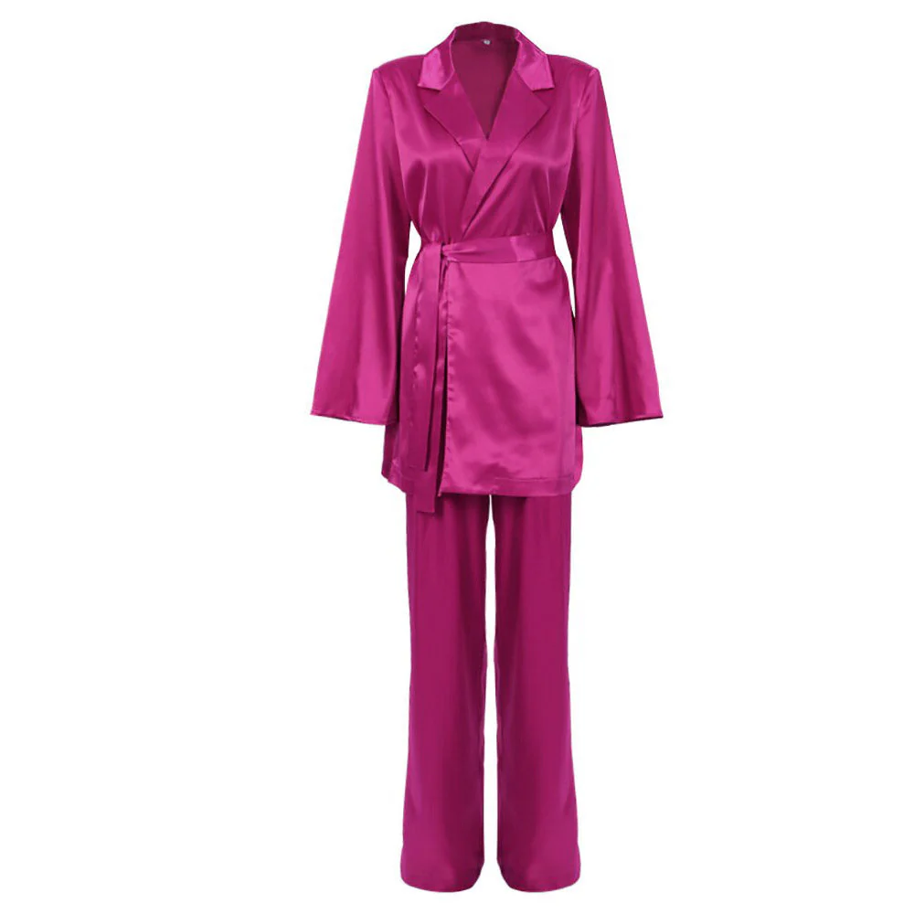 HADE Lace UP TOP PANTS and Blazer SET - Image 22