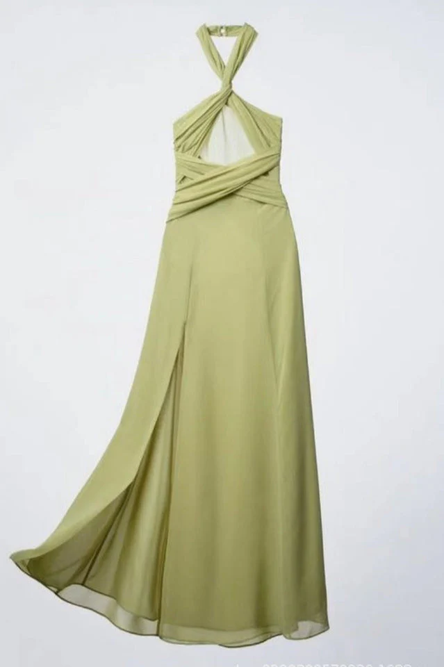 Halter Neck Maxi Swing Dress - Image 9