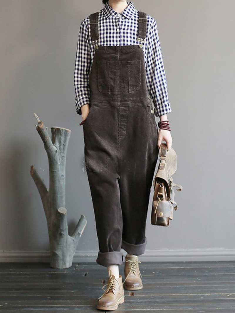 Happy Now Cotton Overall Dungarees - Image 3