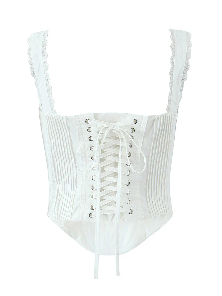 Heartfelt White Corset - Image 2