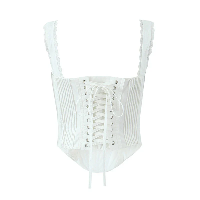 Heartfelt White Corset - Image 8