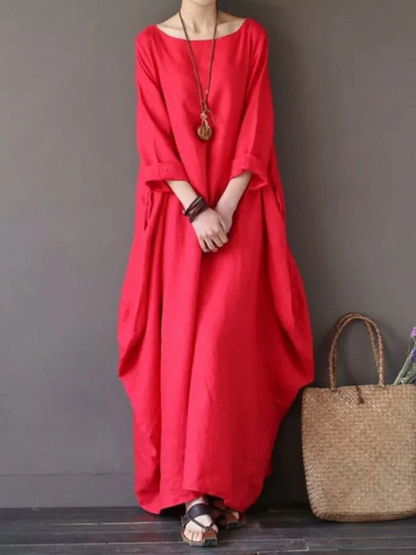 Herminia Southern Lantern Style Maxi Dress - Image 3