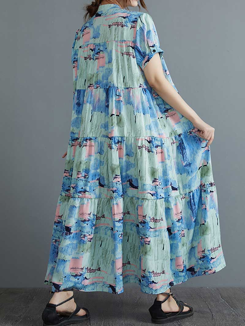 Highest Hopes Printed Smock Dress - Image 4