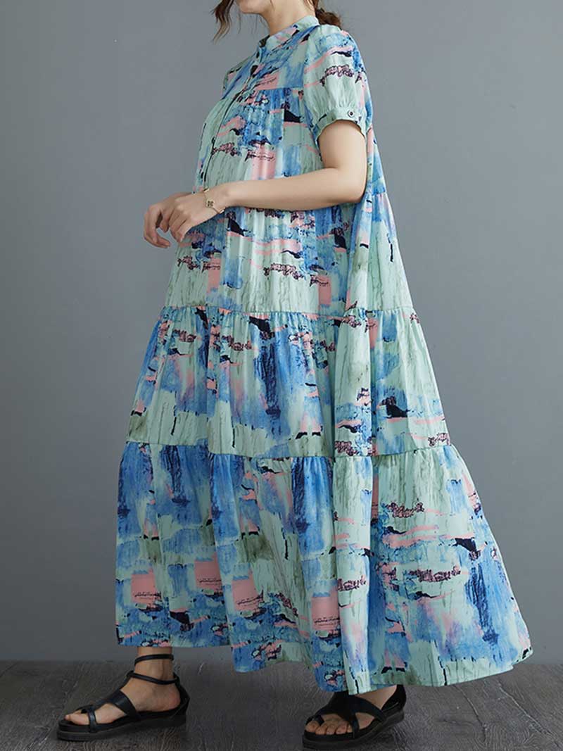 Highest Hopes Printed Smock Dress - Image 7