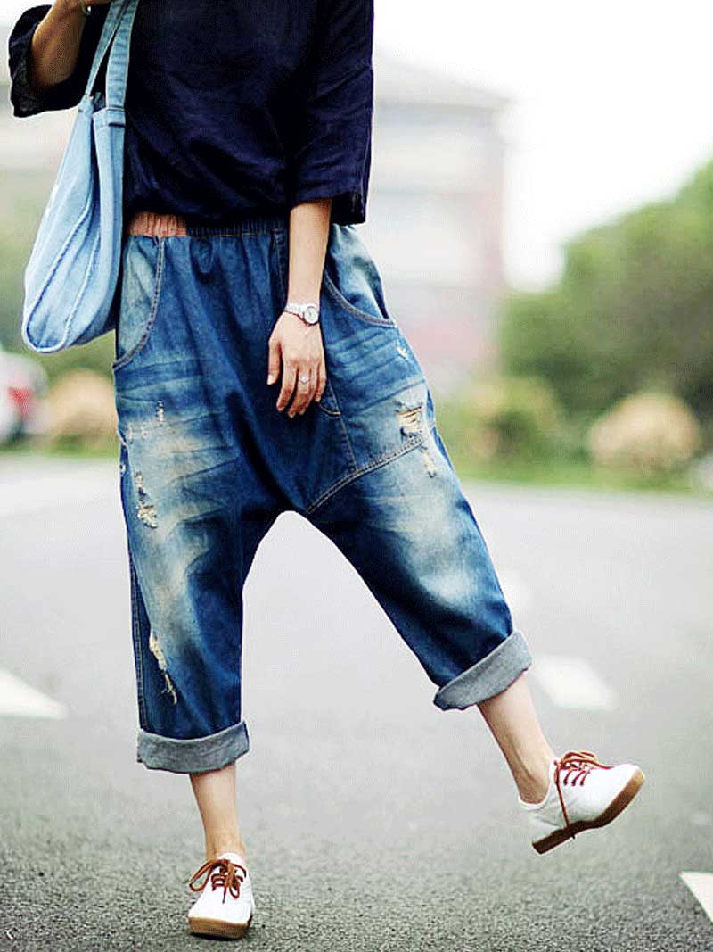 I'm No Beauty Queen Denim Pant - Image 5