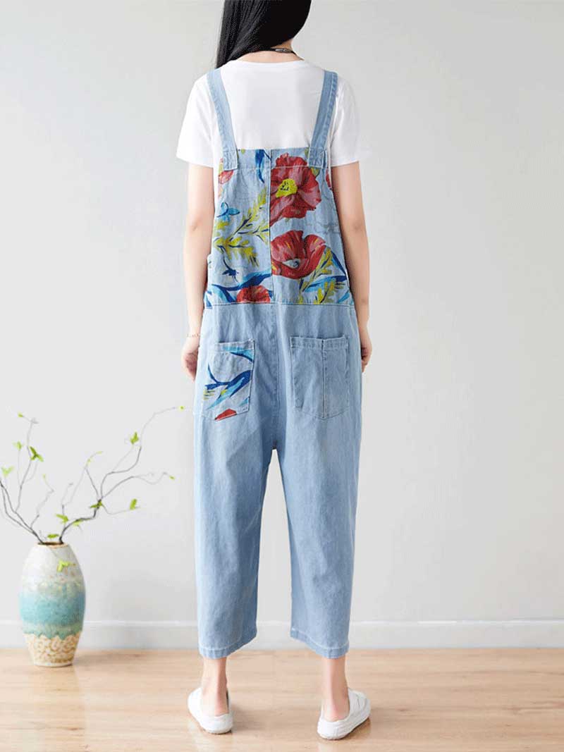 I Wear My Crown, Nine-Point Denim Overall Dungarees - Image 2
