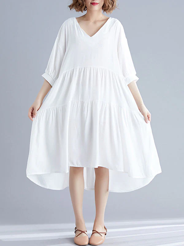 Inspired Spirit Cotton Smock Dress - Image 13
