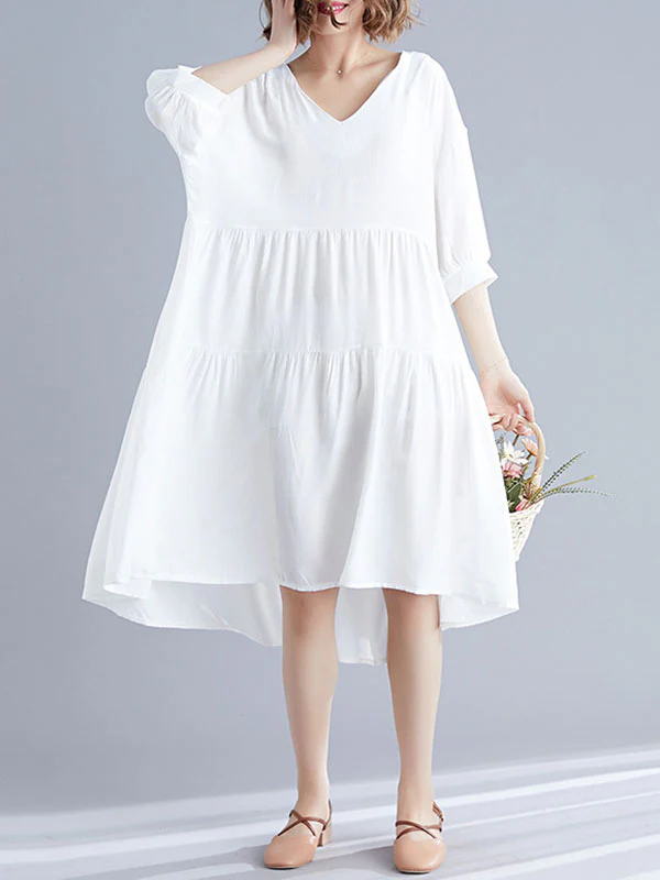 Inspired Spirit Cotton Smock Dress - Image 5