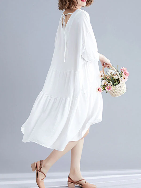 Inspired Spirit Cotton Smock Dress - Image 8