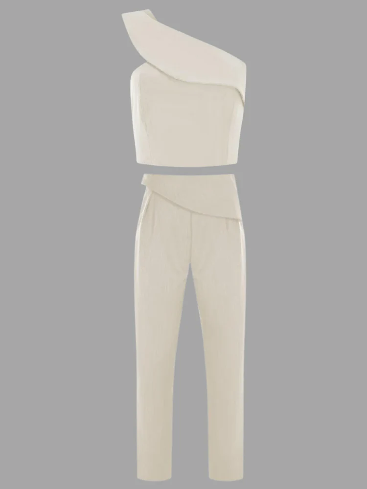 Irregular Vest Two Piece Set - Image 5