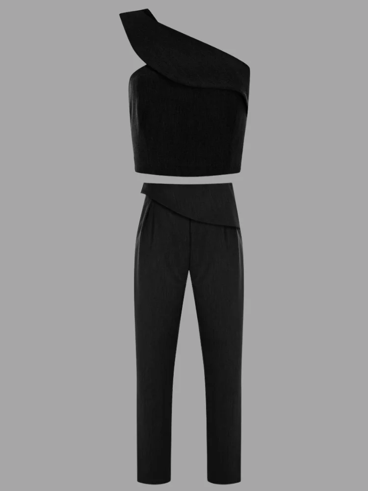 Irregular Vest Two Piece Set - Image 6