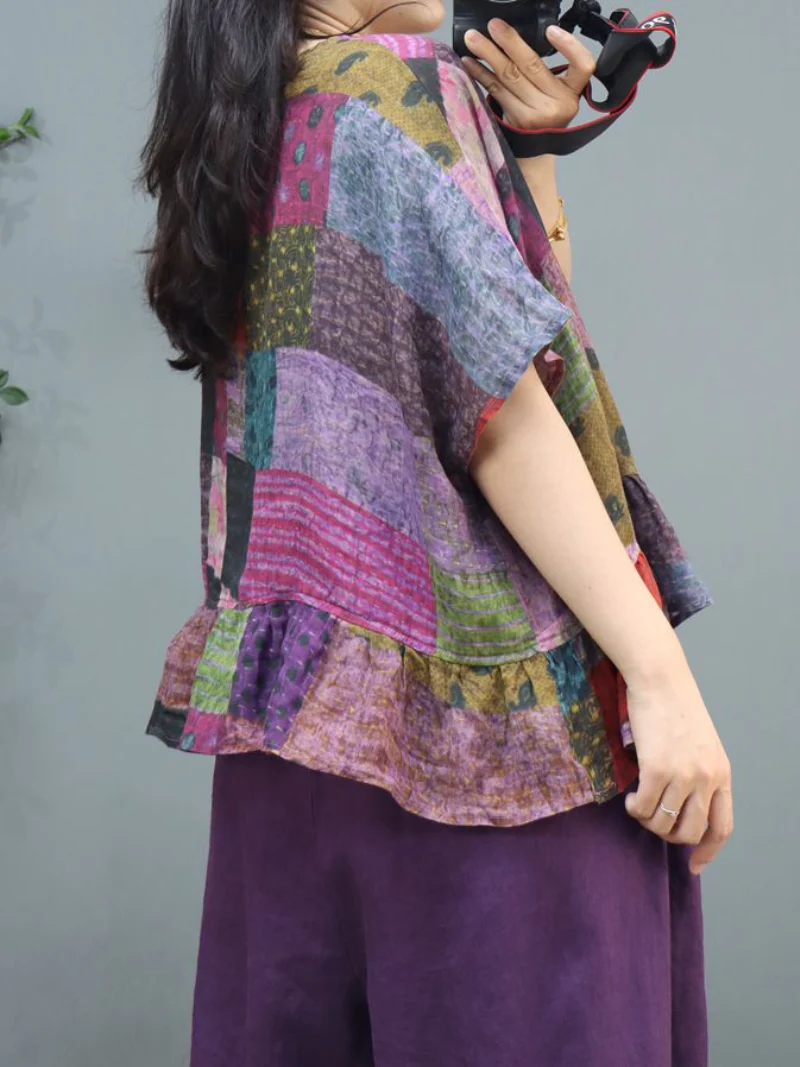 It's My Life Print Round Neck Tops - Image 4