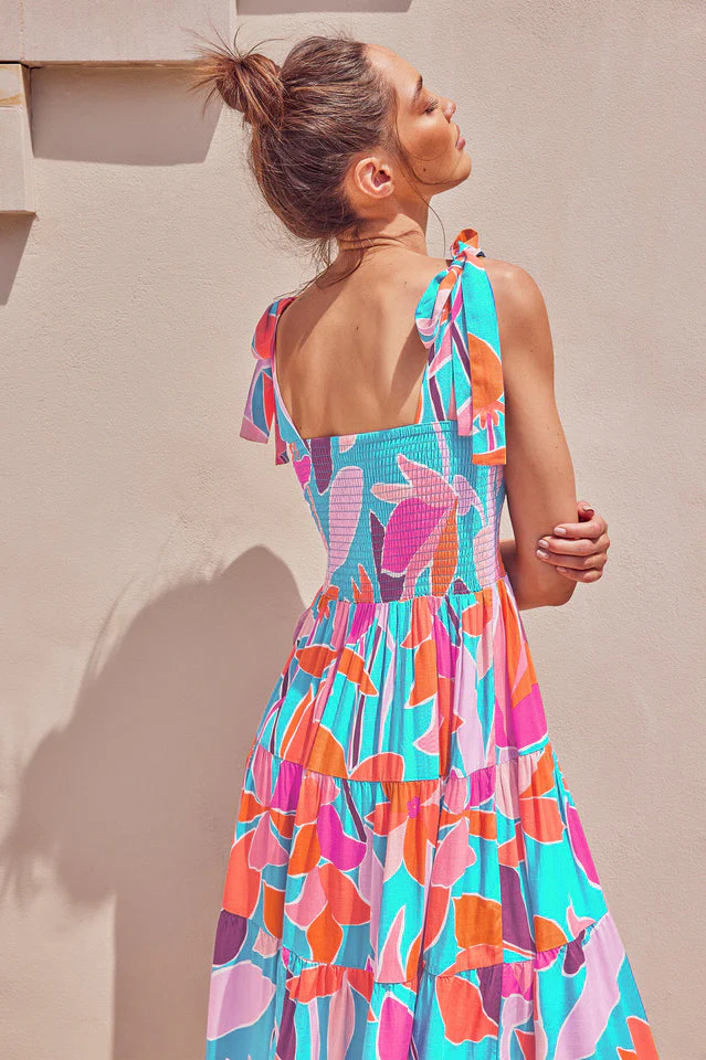 Jaclyn Smocked Maxi Dress - Image 5