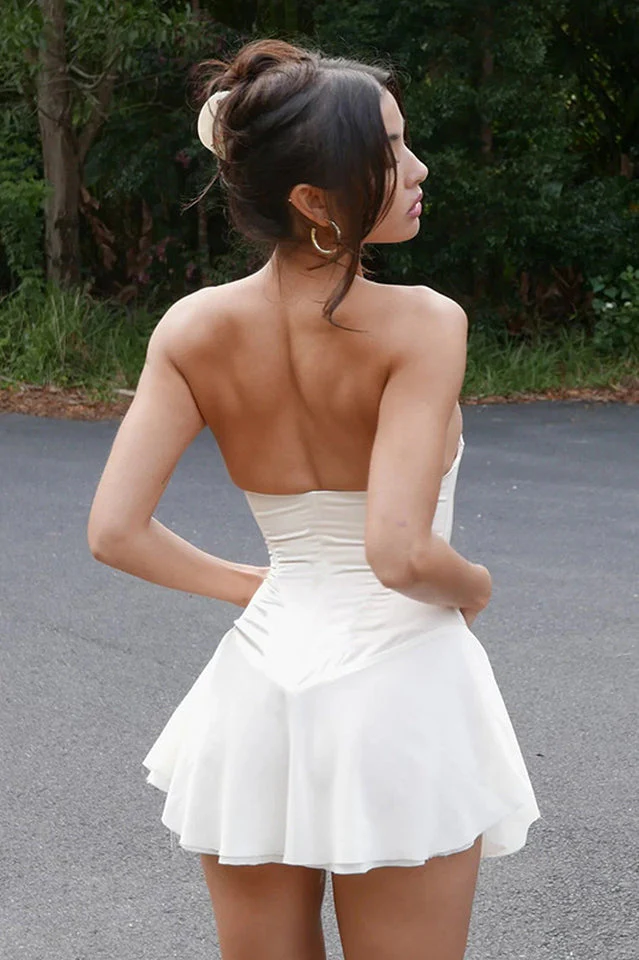 Jacqueline Strapless Corset Mini Dress - Image 5