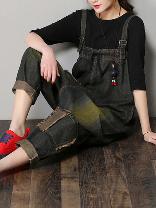 Janell Gingham Overall Dungarees - Image 3
