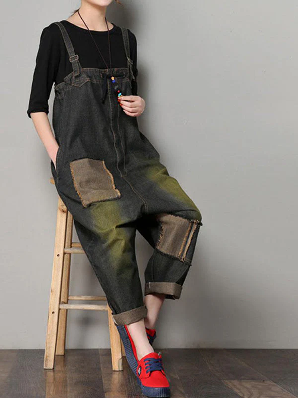 Janell Gingham Overall Dungarees - Image 4