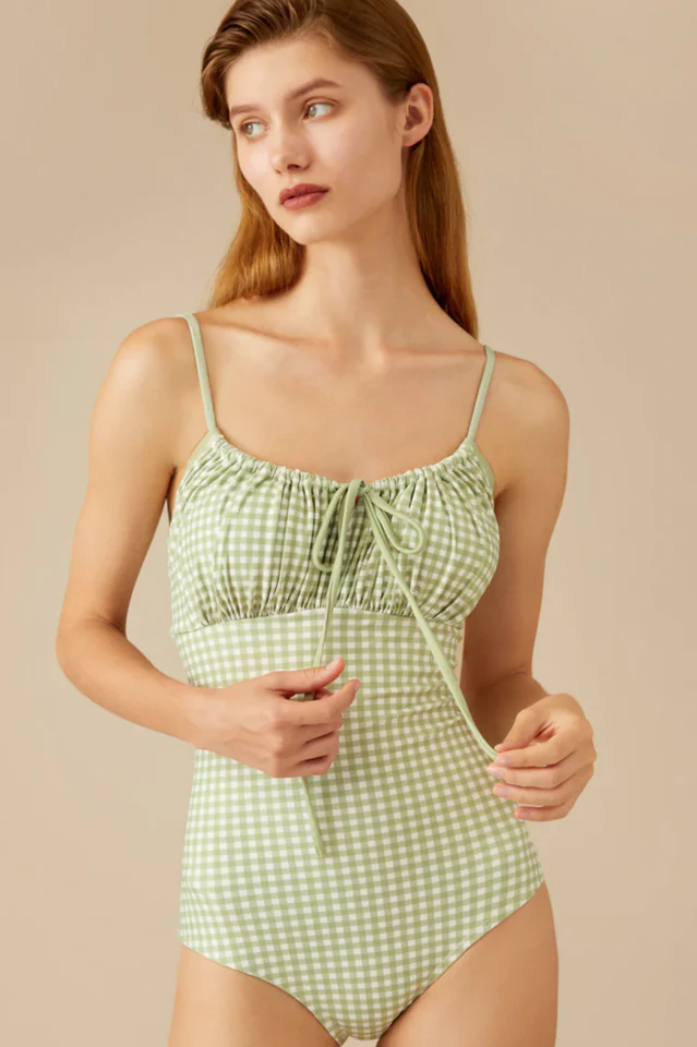 Jasmine Open-Back One Piece Swimsuit - Image 4