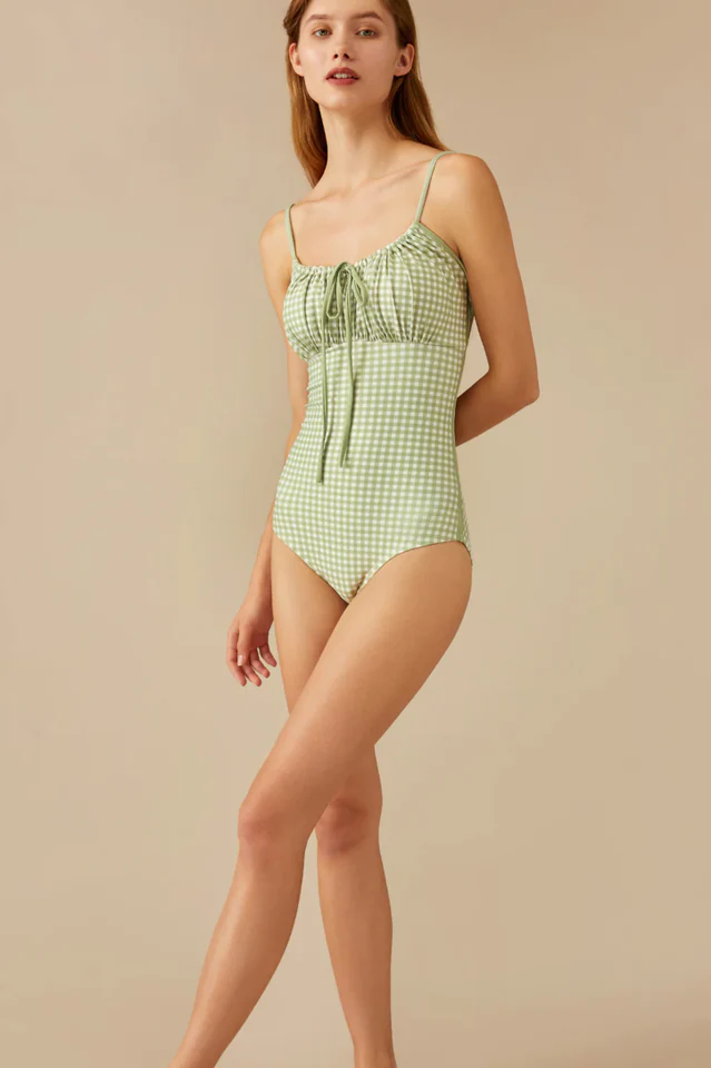 Jasmine Open-Back One Piece Swimsuit - Image 5