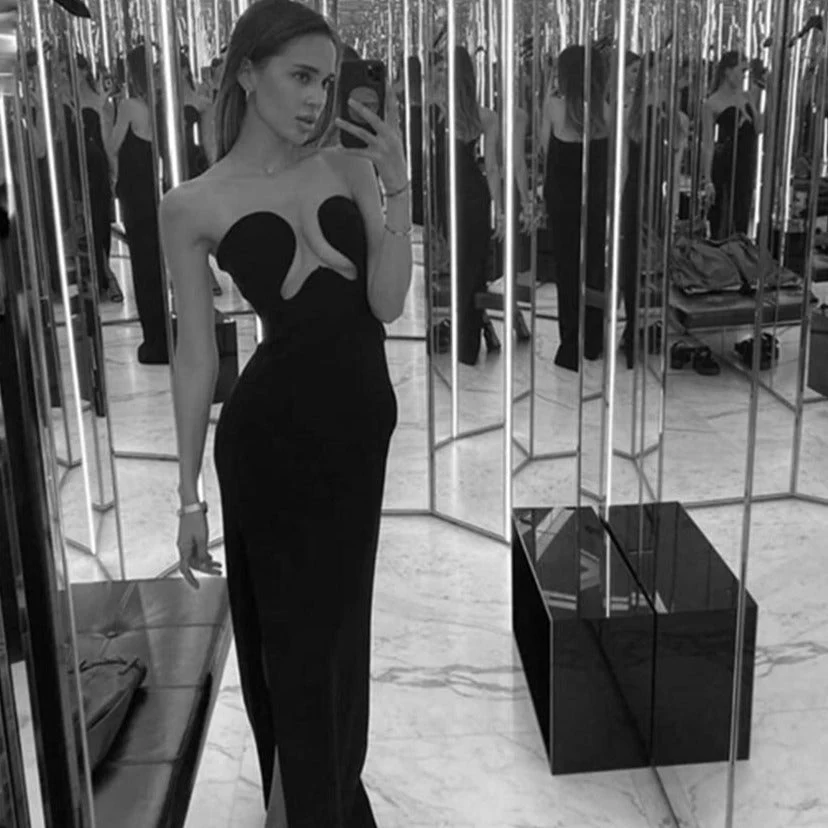 YAIZA SleeveLESS SIDE SLITE MAXI Dress - Image 4