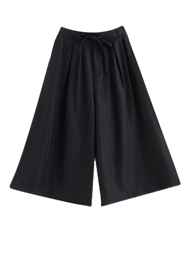 Keep Your Dream Save Cotton High Waist Wid-Leg Pants - Image 6