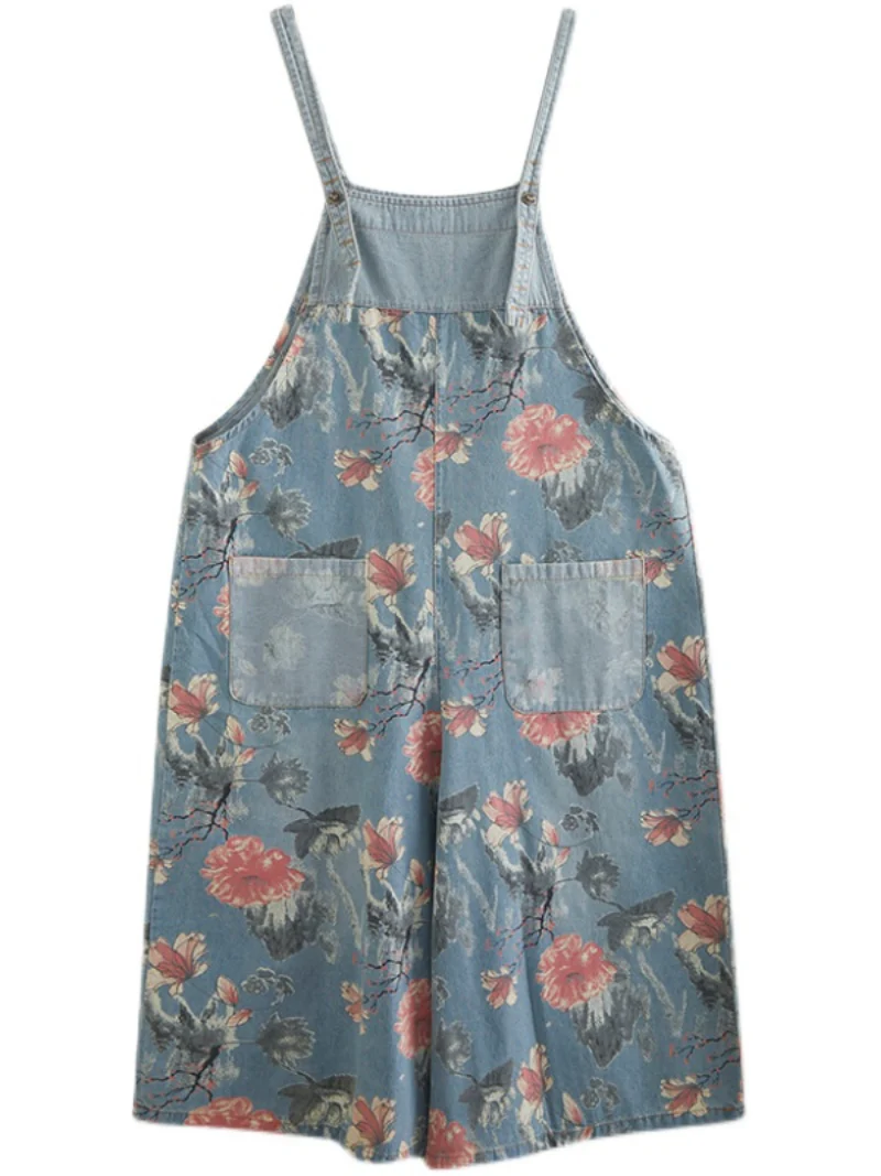 Keep Your Dream Beautiful Denim Dungarees - Image 8